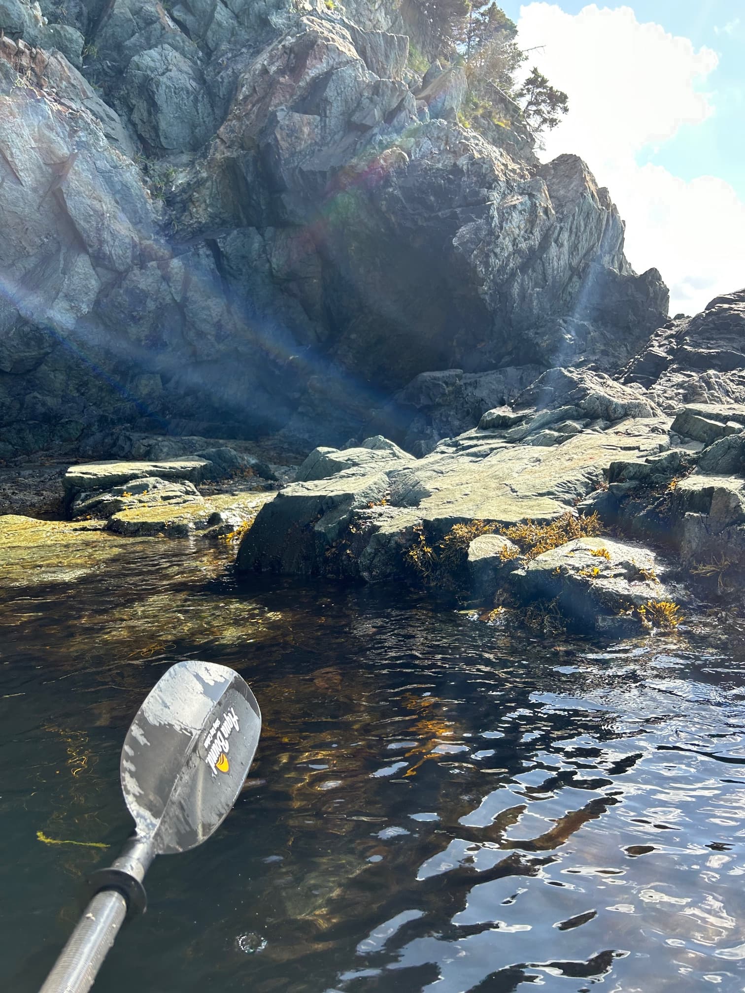 Harbor or cove perspective