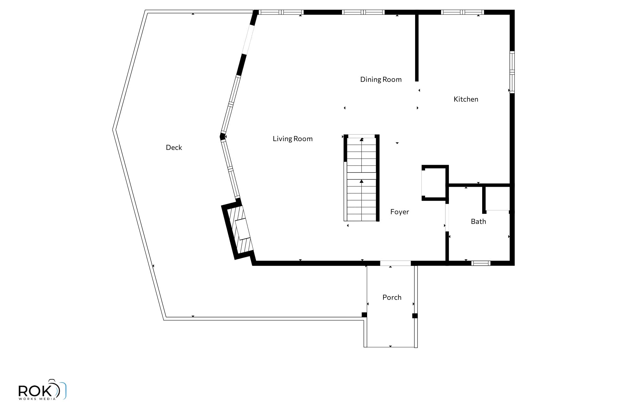 Floor plan - main level